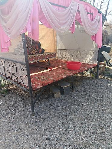 Распашные ворота: Продаю дачу с.Дмитриевка есть все условия для проживания вода сарай — 9