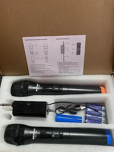 blutut zvucnik kupujem: MIKROFON SET DM-3306 BEŽIČNI WIRELESS | Wireless Mikrofon set — 1