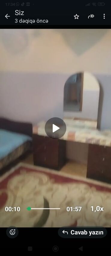 Uzunmüddətli kirayə evlər: 3 kv. m, 3 otaqlı, Qaz, İşıq, Su — 4