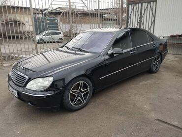 авто российской номерами: Mercedes-Benz S-Class: 2001 г., 3.2 л, Автомат, Бензин, Седан