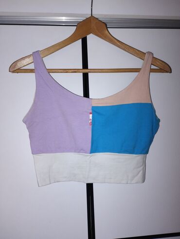 crop top majice: S (EU 36), color - Multicolored
