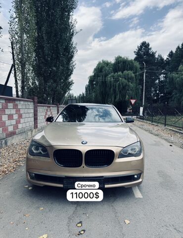 мерседес спринтер бортовой бишкек: BMW 7 series: 2010 г., 4.4 л, Автомат, Бензин, Седан