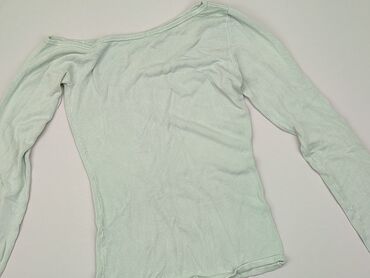 zielone bluzki z bufiastymi rękawami: Bluzka Damska, S, stan - Dobry