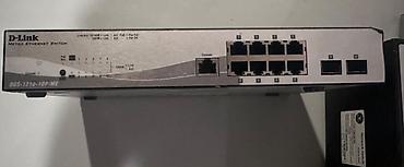 sazz modem satilir: D-Link şəbəkə avadanlığı – 10-portlu idarəolunan Gigabit switchlər 1) — 1
