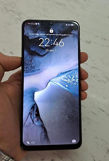 Huawei Nova Y70, 128 GB, rəng - Qara, Düyməli, Sensor, Barmaq izi
