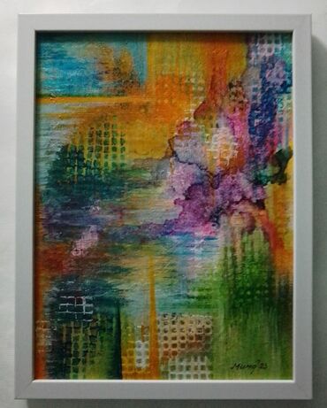prodaja slika ulje na platnu: Painting, 25 x 19 cm, New