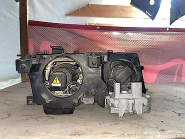 vaz 2106 bufer: Sol, Yaxın və uzaq vuran işıqlar BMW, 2003 il, Orijinal, Almaniya, İşlənmiş — 2