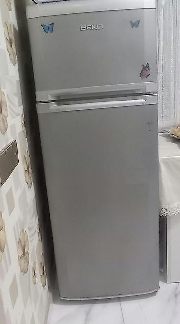 dondurma soyuducuları: İşlənmiş 2 qapılı Beko Soyuducu Satılır, rəng - Gümüşü — 1