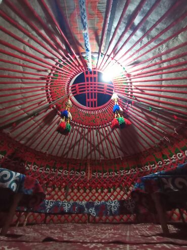 Аренда юрт: Аренда юрты, Каркас Деревянный, 75 баш, С полом, Самовар, Стулья at lalafo.kg — 11 Аренда юрт: Аренда юрты, Каркас Деревянный, 75 баш, С полом, Самовар, Стулья — 11