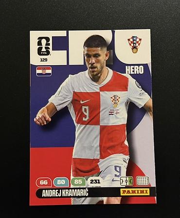 İncəsənət və kolleksiyalar: Andrej Kramarić 🇭🇷 Panini Adrenalyn XL FIFA World Cup 2026 kolleksiya — 1