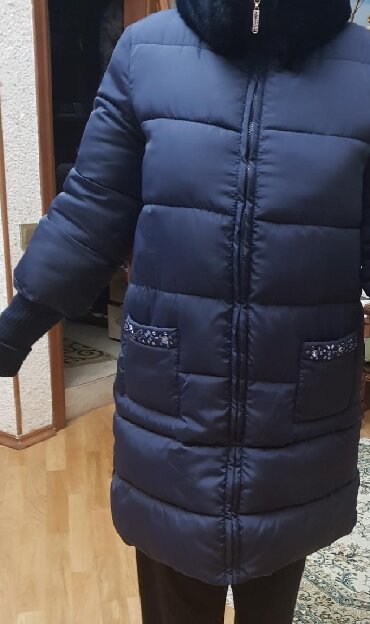 slinqo gödəkçə: Женская куртка M, цвет - Синий