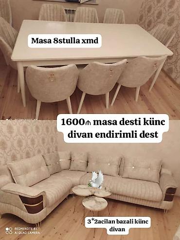 modern stol stul: Yeni, Künc divan, Açılan — 1