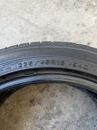 23 525: Шины 235 / 45 / R 18, Зима, Б/у, 1 шт, Легковые, Япония, Dunlop — 3