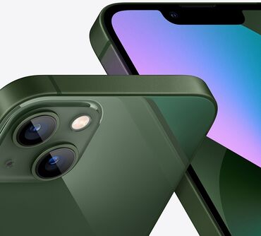 купить айфон 6 в рассрочку: IPhone 13, Колдонулган, 256 ГБ, Жашыл, Коргоочу айнек, Каптама, Кабель, Бөлүп төлөө менен, 80 %
