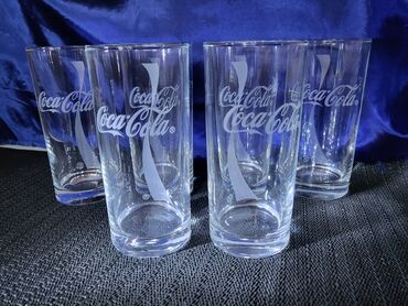 Čaše: Case nove Coca Cola vintaz. Komada 6 u ceni,sve na casama odsjaj od — 6
