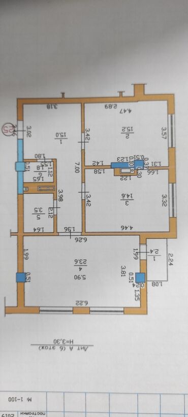 купить квартиру в рассрочку от застройщика: 2 комнаты, 74 м², Элитка, 6 этаж, Евроремонт