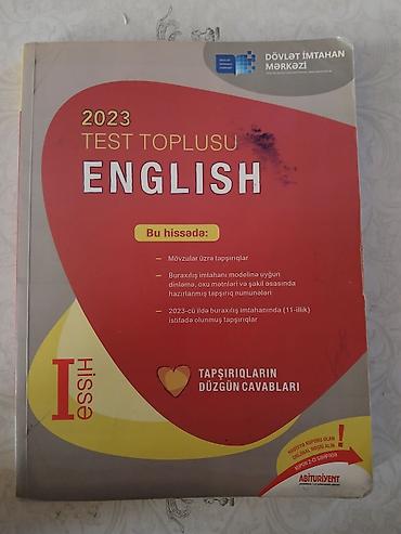 Testlər: Buraxlış imtahanına hazırlaşmaq üçün ingilis dili test toplusu 2023 cü — 1