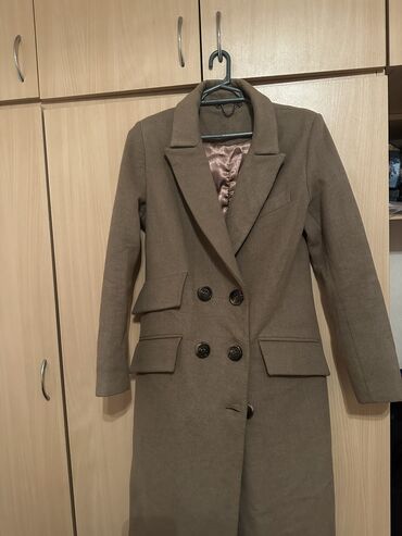 пальто женское: Пальто M (EU 38), цвет - Бежевый