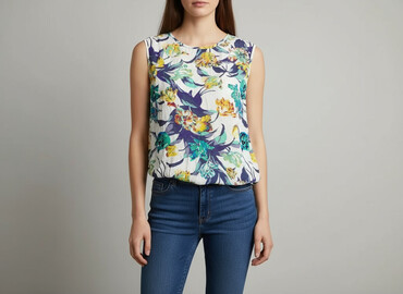 bluzki na krótki rękaw damskie: Generation, Women's blouse, size M
