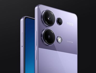 pocophone f3: Poco M6 Pro, 256 GB, rəng - Bənövşəyi, Zəmanət, Sensor, Face ID