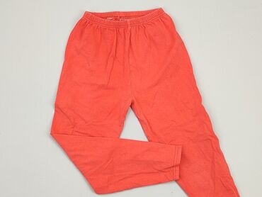 pomarańczowa sukienka dla dziewczynki: Legginsy dziecięce, 4-5 lat, 104/110, stan - Dobry