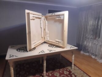 Национальные кыргызские столы: Национальный кыргызский стол, Новый, Складной, Дерево — 3