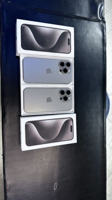 мой новый номер ошка: IPhone 15 Pro, Күмүш, Куту