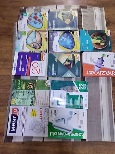 Testlər: 9-cu sinif üçün dərs və imtahan hazırlıq kitablarının komplekti — 1
