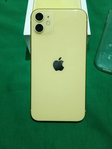 iphone 11 64gb бу: IPhone 11, Б/у, 128 ГБ, Желтый, 93 %