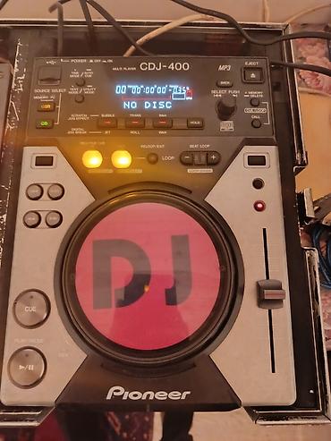 dj controller: Pioneer CDJ-400 DJ pleyeri – flight case ilə Məhsul təsviri: - — 3