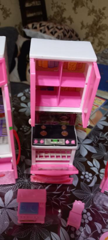 oyuncaq barbie: Uşaq üçün mətbəx oyun dəsti - Mövzu: qızlar üçün mətbəx oyuncaqları - — 4