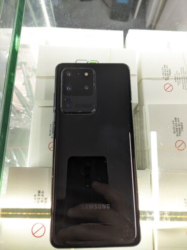 galaxy s 9: Samsung Galaxy S20 Ultra, Б/у, 256 ГБ, цвет - Черный, 1 SIM