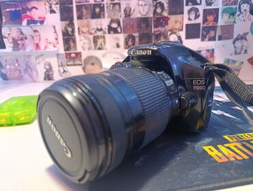 ночные камеры видеонаблюдения: Цифровая зеркальная камера Canon EOS 1100D с универсальным
