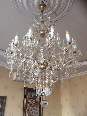 guzgu samdan: Çılçıraq, 10 və daha çox lampa, Xrustal — 2