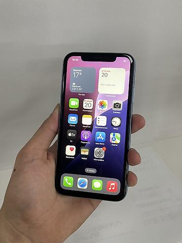 redmi note 17: IPhone Xr, Б/у, 128 ГБ, Синий, 100 % — 6
