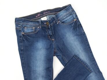 never denim mom jeans: Spodnie jeansowe, Next, 12 lat, 146/152, stan - Dobry