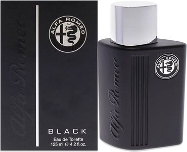 ən gözəl qadın ətirləri: Alfa Romeo Black kişi ətiri. Qab ölçüsü: 75ml (ətirlərimiz tam