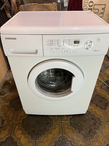 продать бу стиральную машину: Стиральная машина Samsung, Б/у, Автомат, До 6 кг, Узкая