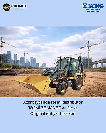 kovş: Ekskavator-yükləyici XCMG XC8-2570, 2026 il ağır yük daşıma və — 1