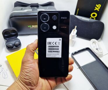 Poco: Poco X6 Pro 5G, Б/у, 256 ГБ, цвет - Черный, 2 SIM at lalafo.kg — 2 Poco: Poco X6 Pro 5G, Б/у, 256 ГБ, цвет - Черный, 2 SIM — 2