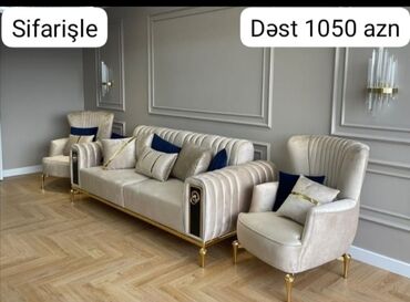 divan açilan: Yeni, Divan, 2 kreslo, Bazasız, Açılmayan