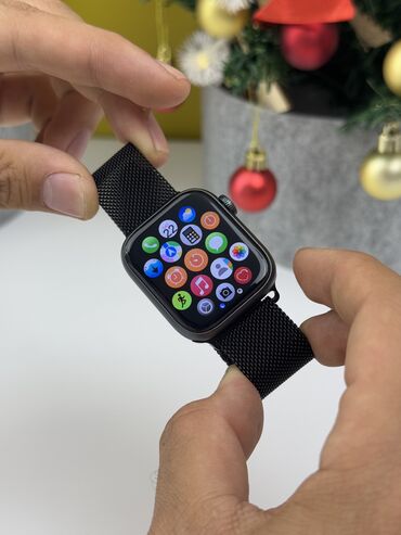 apple watch 9 цена в бишкеке: Apple watch 10 series 38 mm Подключается на ios/android Батарея на 5-7