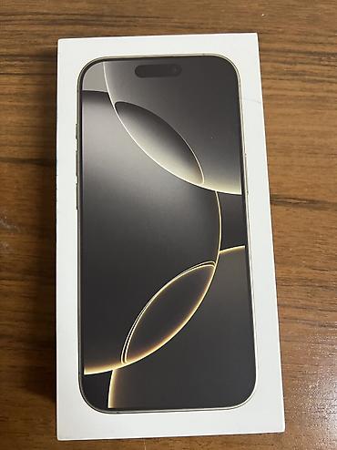 Мобильные телефоны и аксессуары: IPhone 16 Pro, Б/у, 256 ГБ, Natural Titanium, Коробка, 89 % — 2