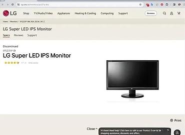 Monitori: LG Flatron IPS231 – 23" IPS monitor - Dijagonala: 23 inča (16:9) - — 9