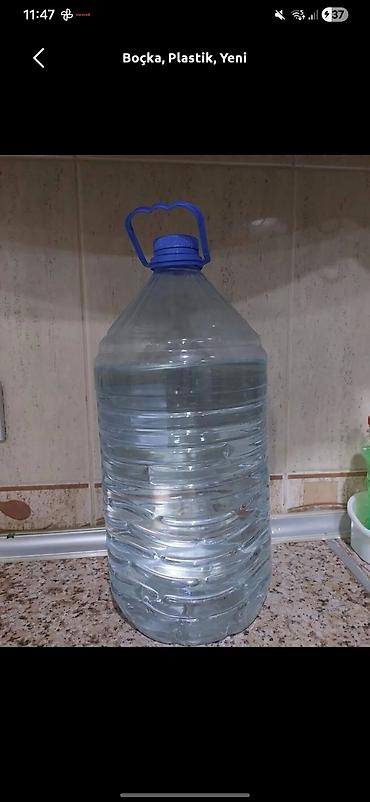 su bockası: Plastik boçka (bidon) 5,10,20 litrlik var isteyen elaqe saxlasin - — 1