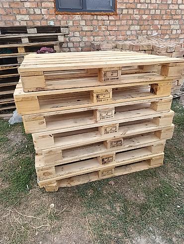 Европоддоны деревянные (EUR/EPAL тип) Описание: - Материал: хвойная at lalafo.kg Европоддоны деревянные (EUR/EPAL тип) Описание: - Материал: хвойная