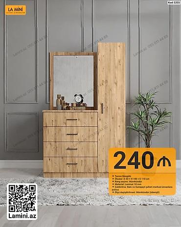Termo güzgülü komod-dolab dəsti - Model kodu: 5355 (La Mini) - lalafo.az -da Termo güzgülü komod-dolab dəsti - Model kodu: 5355 (La Mini) -