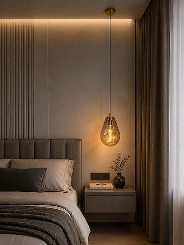 damlama: Çılçıraq, 1 lampa, Şüşə — 3