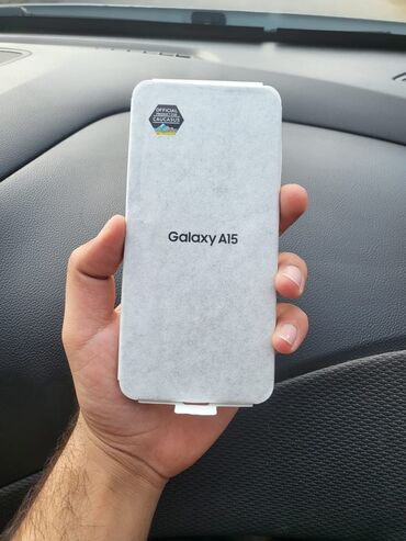 kredite telefon: Samsung Galaxy A15, 128 GB, Sensor, Barmaq izi, İki sim kartlı