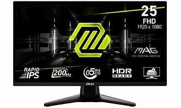 dvd manitor: MSI MAG 255F E20 RAPID IPS 200HZ ✔ Məhsul yenidir. Ağzı bağlı qutu — 1